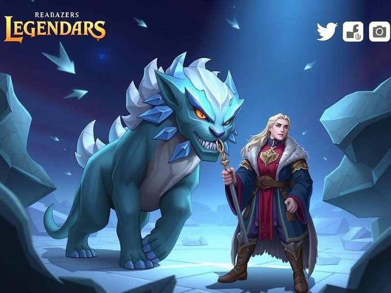 Legendary Lions Ice Realm Frozen Kingdom